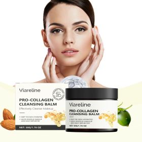 Viareline Collagen Makeup Remover Gentle Skin, Refreshing, Emulsifying, Rinsing, Moisturizing And Brightening