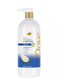 Dove Nourish & Restore 5-in-1 Shampoo, 33.8 fl. oz.