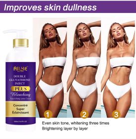 AILKE Whitening Cream for Underarms, Knees, Elbows, Armpit, Body, Natural Formula Dark Spot Remover Lotion for All Skin Types