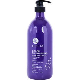 LUSETA by Luseta COLOR BRIGHTENING PURPLE SHAMPOO 33.8 OZ