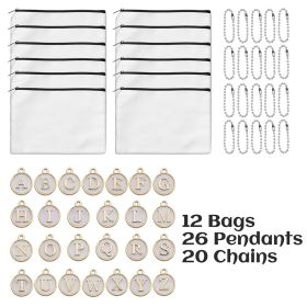 12 Pcs Paintable Blank Canvas (Option: W13732773)