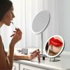 30X Magnifying Mirror With Light 3 Colors Dimmable Brightness Included Tweezer Scissor 
Travel Magnifying Makeup Mirror with Suction Cup 360° Adjusta
