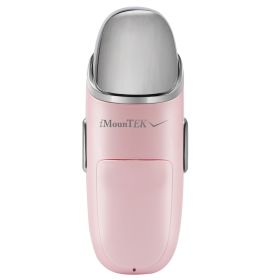 Nano Facial Mister Nano Cool Mist Facial Sprayer Portable Handy Face Steamer Moisturizing Massager USB Charge (Option: Pink)