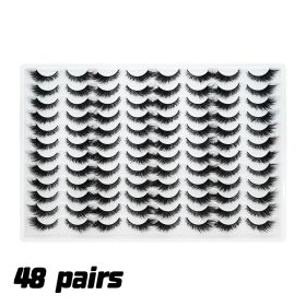 3D False Eyelashes Are Multi-layered, Realistic, Soft And Comfortable (Color: Black)